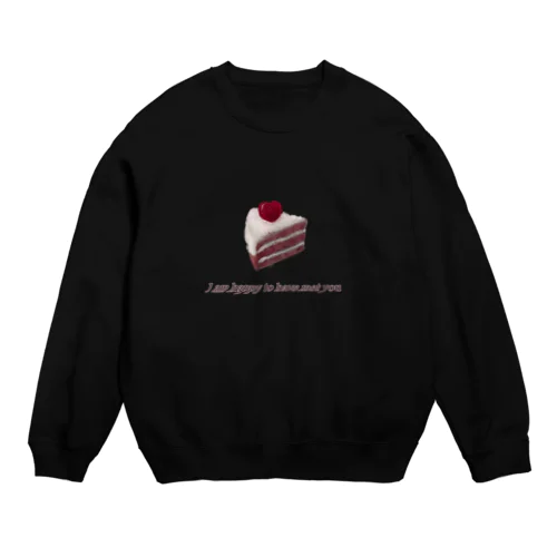 ケーキ Crew Neck Sweatshirt