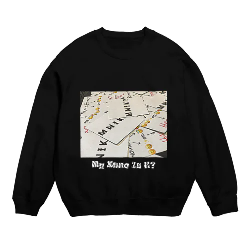 【Suzuri限定】アートプリントスウェット Crew Neck Sweatshirt