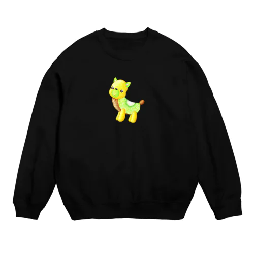 フルーツアニマル　キウイシカ Crew Neck Sweatshirt