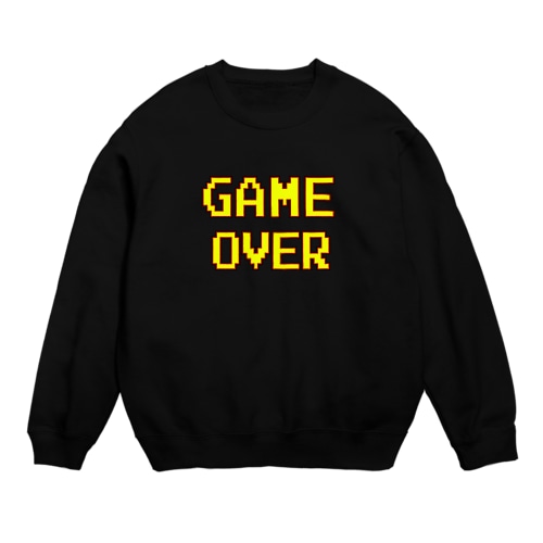 GAME OVER Crew Neck Sweatshirt
