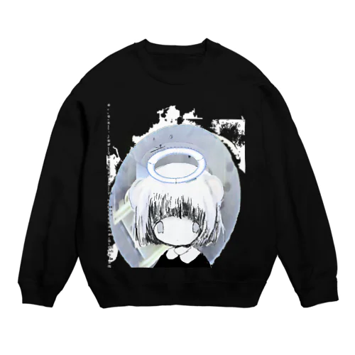 角砂糖擬人化 Crew Neck Sweatshirt