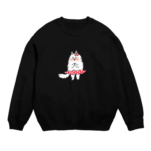 おめかしペルシャ Crew Neck Sweatshirt