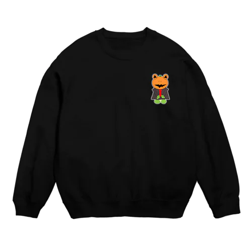 ハロウィン　パンプキンパパ  Crew Neck Sweatshirt