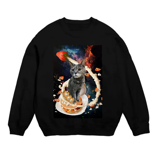 りぼん_おやつ Crew Neck Sweatshirt