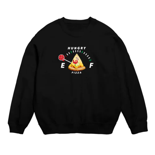 腹ペコゲージ　ピザ　B*M Crew Neck Sweatshirt