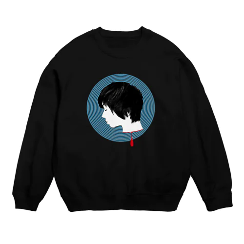 めまい Crew Neck Sweatshirt