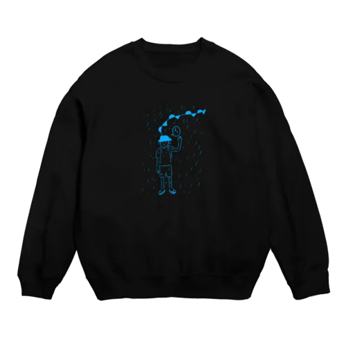 梅雨前線男 Crew Neck Sweatshirt