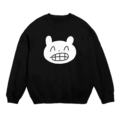 マジオチくん・顔白 Crew Neck Sweatshirt