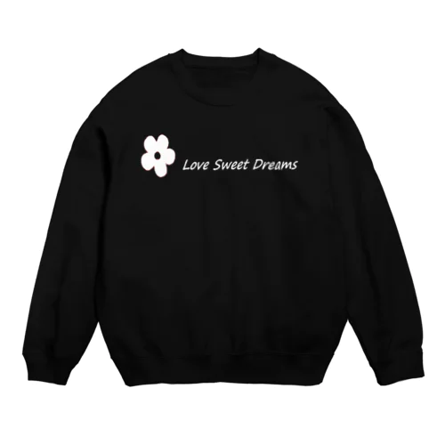 LSD　花ロゴ Crew Neck Sweatshirt