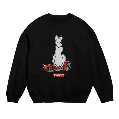 妖狐 Crew Neck Sweatshirt