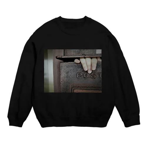 ポストから手 Crew Neck Sweatshirt