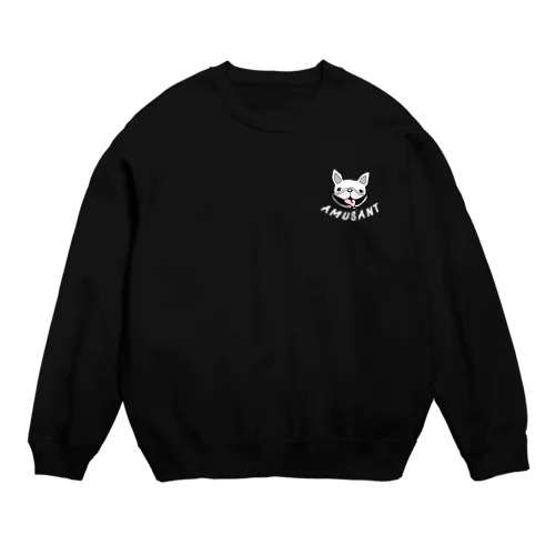 イケてるフレブル  白文字ver Crew Neck Sweatshirt