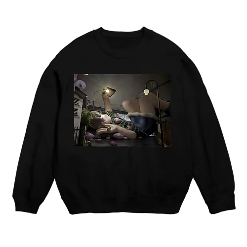 Selfie Crew Neck Sweatshirt