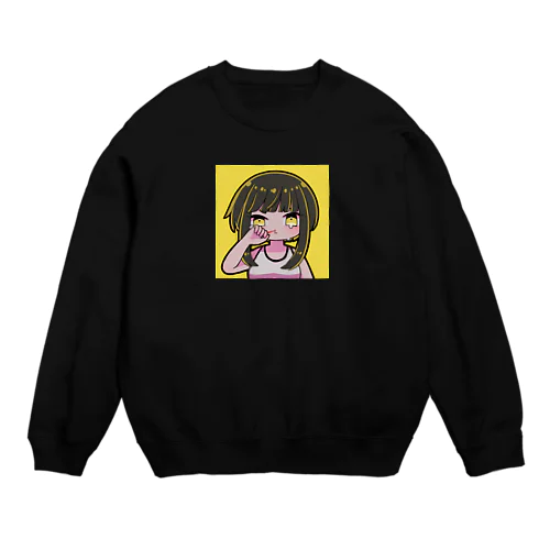 痛くないし Crew Neck Sweatshirt