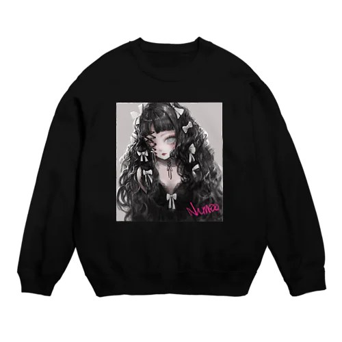 黒いリボン Crew Neck Sweatshirt