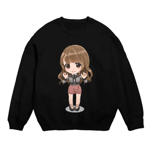 ぽんこつ商店公式グッズ  SDここなし Crew Neck Sweatshirt