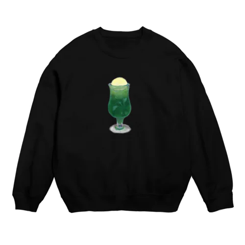 メロンソーダ万歳 Crew Neck Sweatshirt