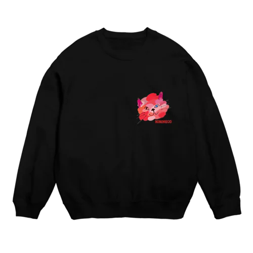  カモフラネコやん♡ Crew Neck Sweatshirt