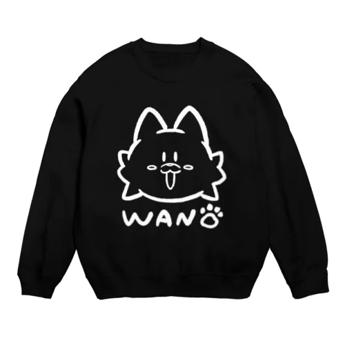 WAN！ワンさん Crew Neck Sweatshirt