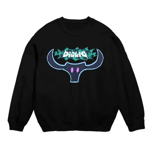 ディアブロさん Crew Neck Sweatshirt