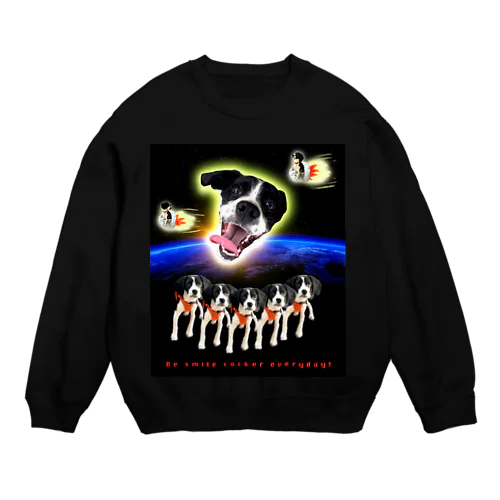 宇宙防衛団 Crew Neck Sweatshirt