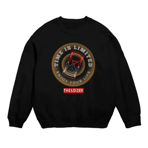 LOIZER time is limited Crew Neck Sweatshirt
