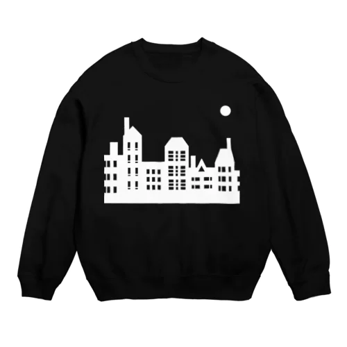 街並み Crew Neck Sweatshirt