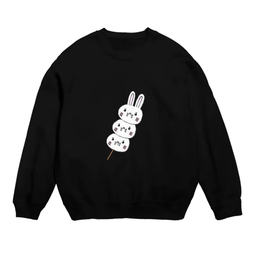 もちもちうさぎ Crew Neck Sweatshirt