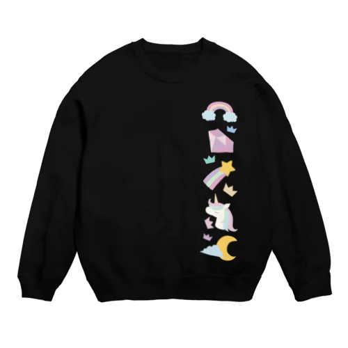 ゆめかわ Crew Neck Sweatshirt