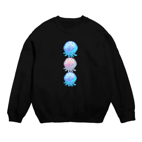 クラゲ天使界隈スウェット Crew Neck Sweatshirt