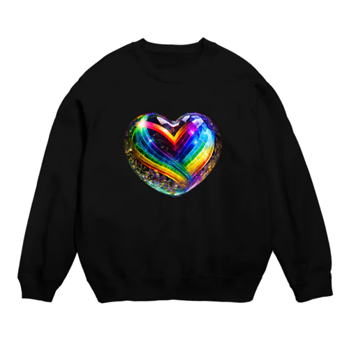 Light of Love, Path of the Rainbow Crew Neck Sweatshirt