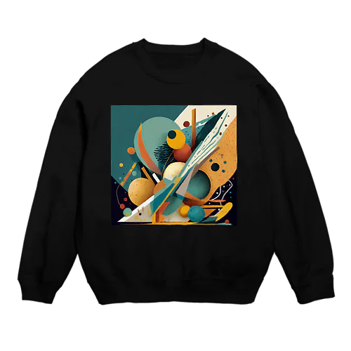 ガラクタアート Crew Neck Sweatshirt