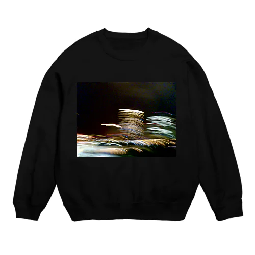 夜の灯 Crew Neck Sweatshirt