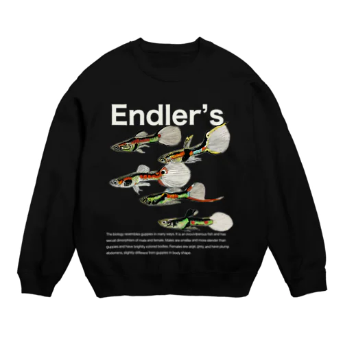 エンドラーズ(文字が白い) Crew Neck Sweatshirt