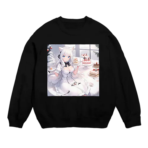 ホワイトクリスマス Crew Neck Sweatshirt