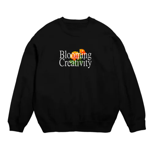 Blooming Creativity White スウェット