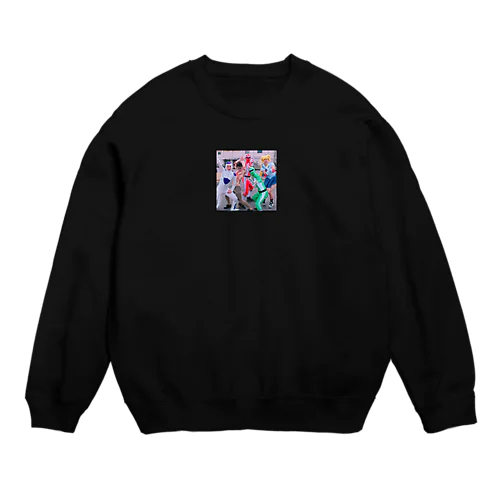 あの日のヒーロー Crew Neck Sweatshirt