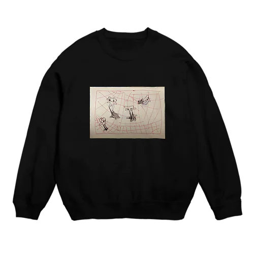 ドローイング Crew Neck Sweatshirt