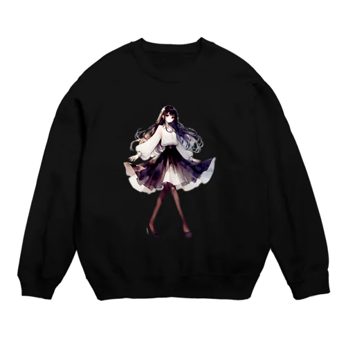 美少女A Crew Neck Sweatshirt