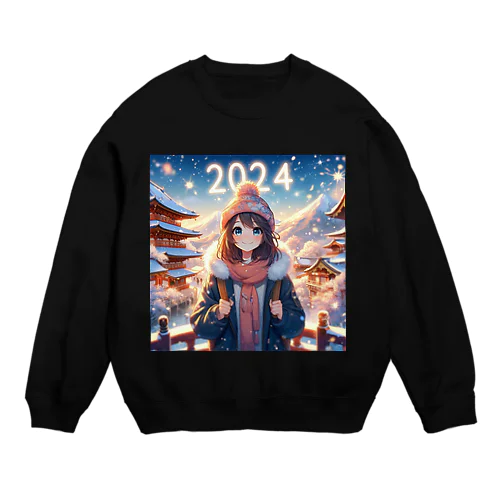 2024 Winter Girl 3 Crew Neck Sweatshirt