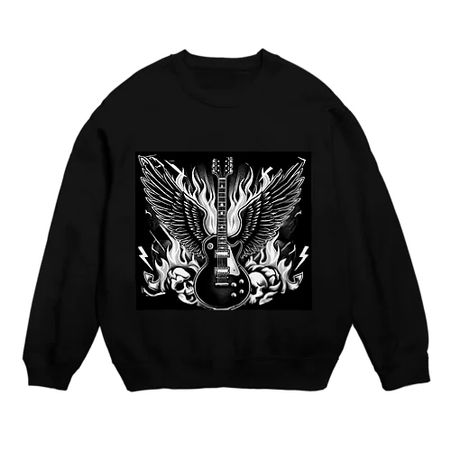 ロックギター Crew Neck Sweatshirt