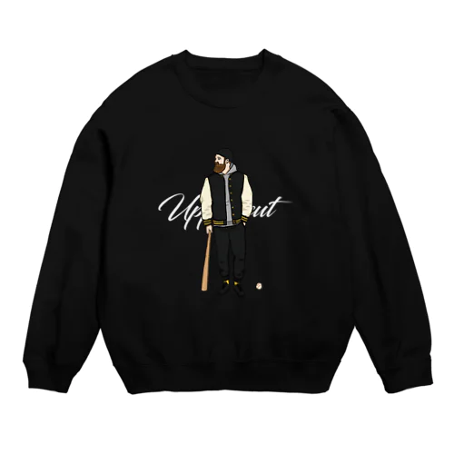 UPPERCUT　baseball apparel Crew Neck Sweatshirt