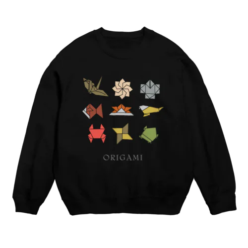 ORIGAMI Crew Neck Sweatshirt