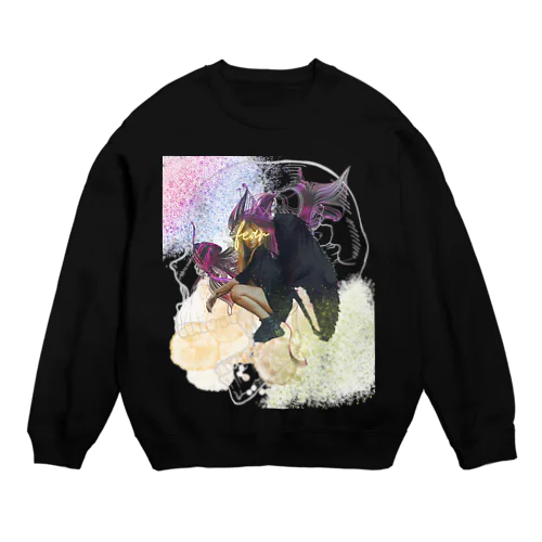 fear 悪魔 Crew Neck Sweatshirt