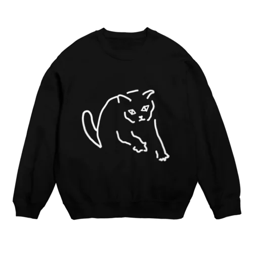 【ふみふみ】 Crew Neck Sweatshirt