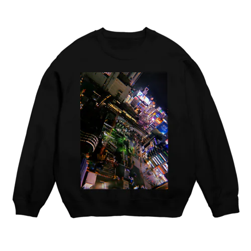 ブラックナイトシティ SHIBUYA Crew Neck Sweatshirt