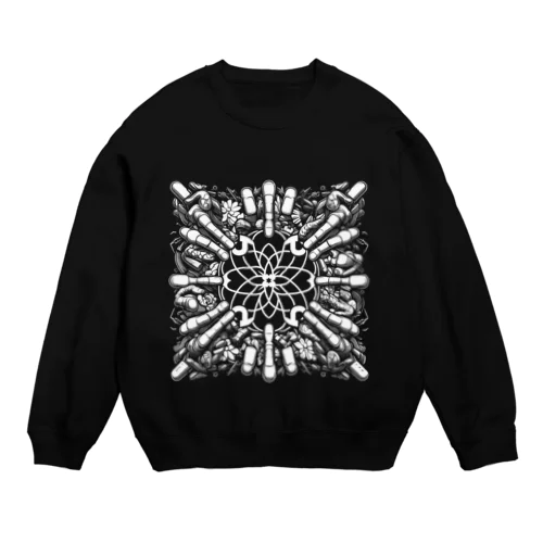 LOVE＆HOPE  【曼荼羅】 Crew Neck Sweatshirt