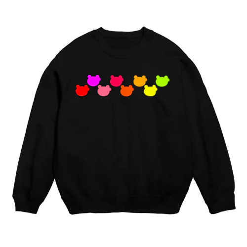 シルエットのかえるさん Crew Neck Sweatshirt