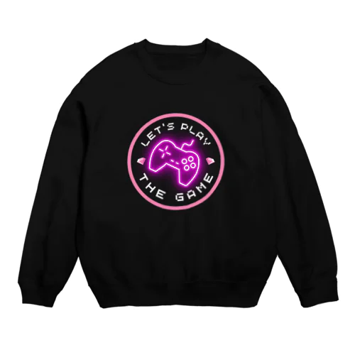 ゲームをしよう！ Crew Neck Sweatshirt