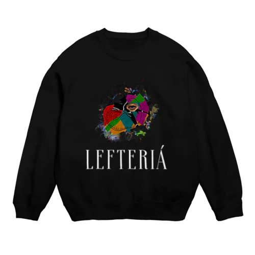 拍動のnebula (symbol of LEFTERIÁ) Crew Neck Sweatshirt